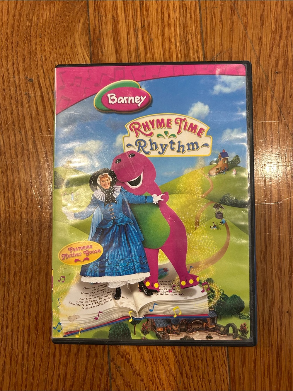 Barney Rhyme Time Rhythm DVD Mother Goose Nursery Rhymes Childrens Kids Movie - Picture 2 of 7